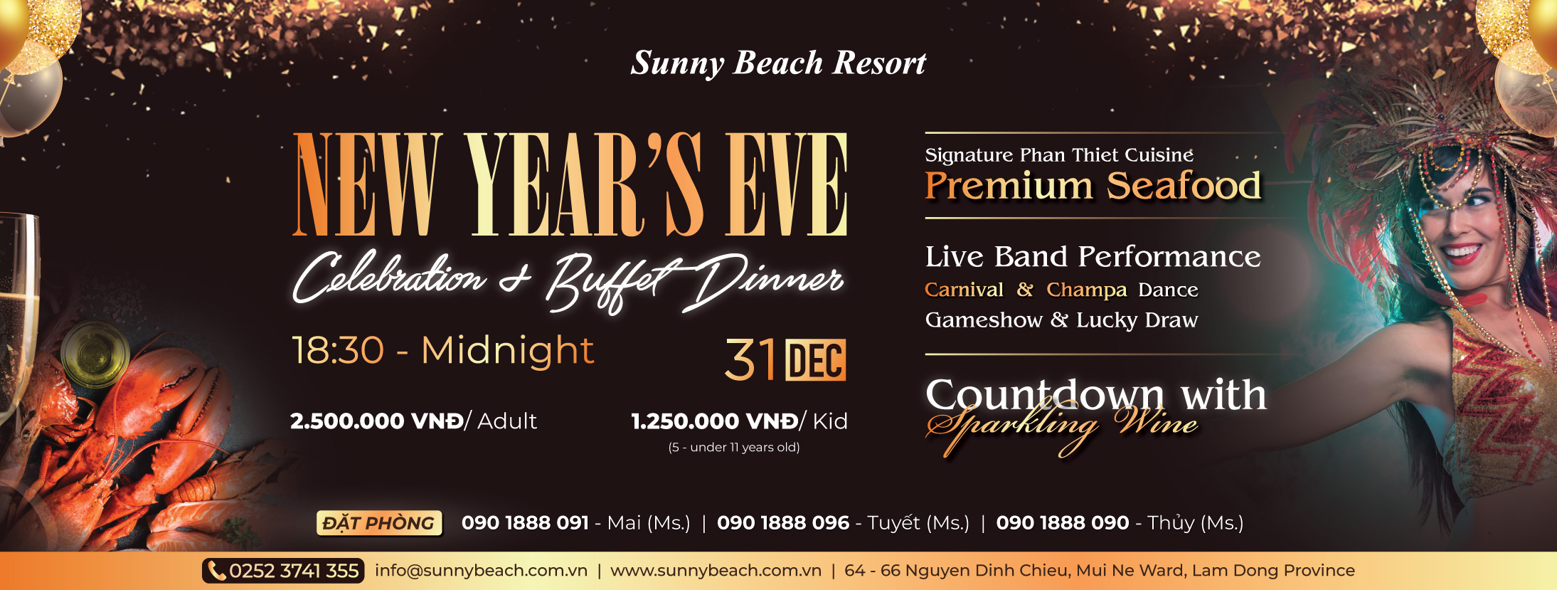 NEW YEAR EVE'S PARTY 2025